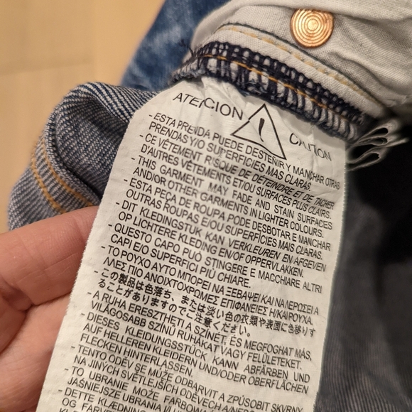 Zara straight jeans with raw hem - Picture 6 of 8